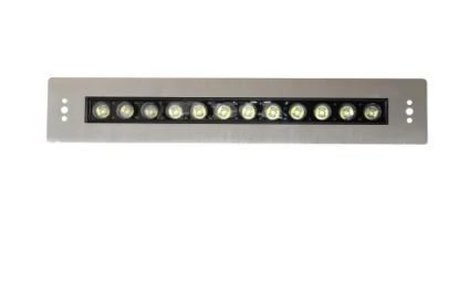 چراغ توکار استخری مستطیل استیل 36وات فولکالر(RGB) برند  LEDMAN