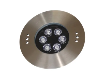 چراغ توکار استخری استیل 18وات فولکالر(RGB) برند  LEDMAN