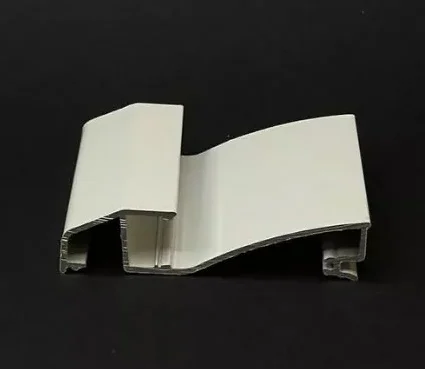 چراغ خطی قرنیز نوری منحنی سفید شاخه 3 متری