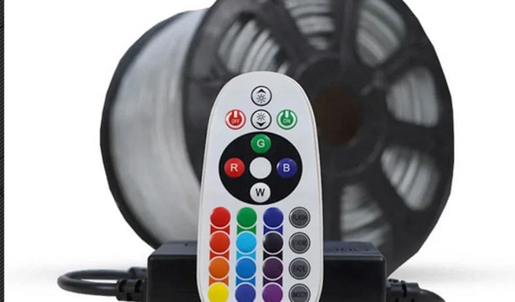 ریسه شلنگی 5050 استریپ تراکم 60 لامپ RGB