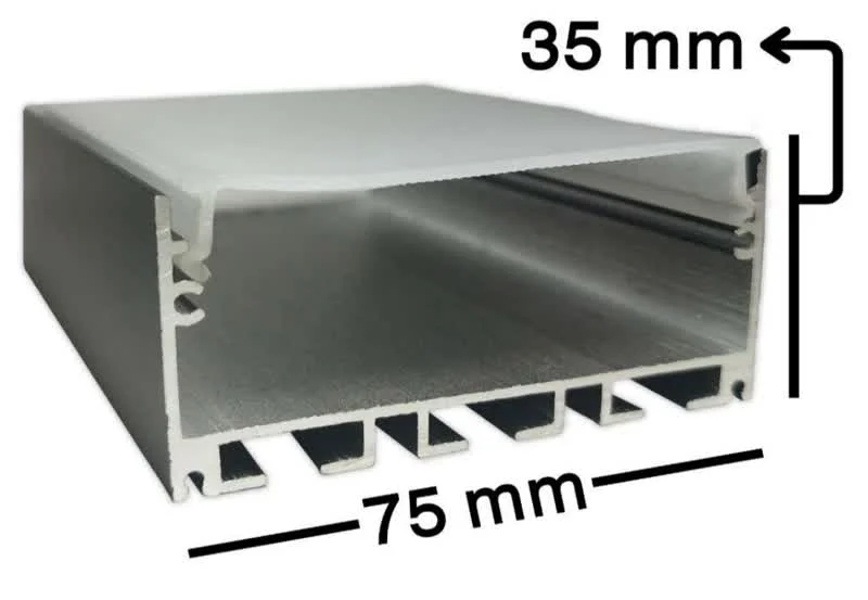 لاینر روکار (چهار لاین) ( برحسب متر )