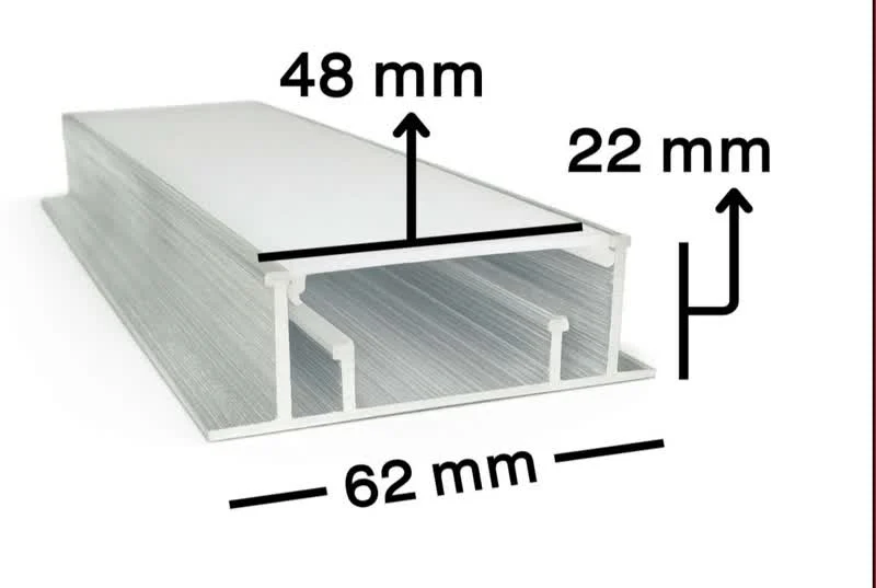 لاینر کشسان میانی ( برحسب متر )