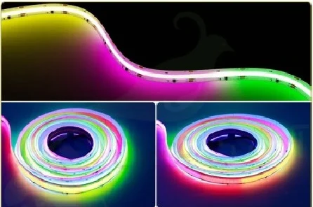 ریسه خطی COB دیجیتال RGB با نورپردازی زیبا