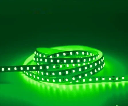 ریسه رانینگ LED نواری سبز رنگ 2835 با تراکم 120